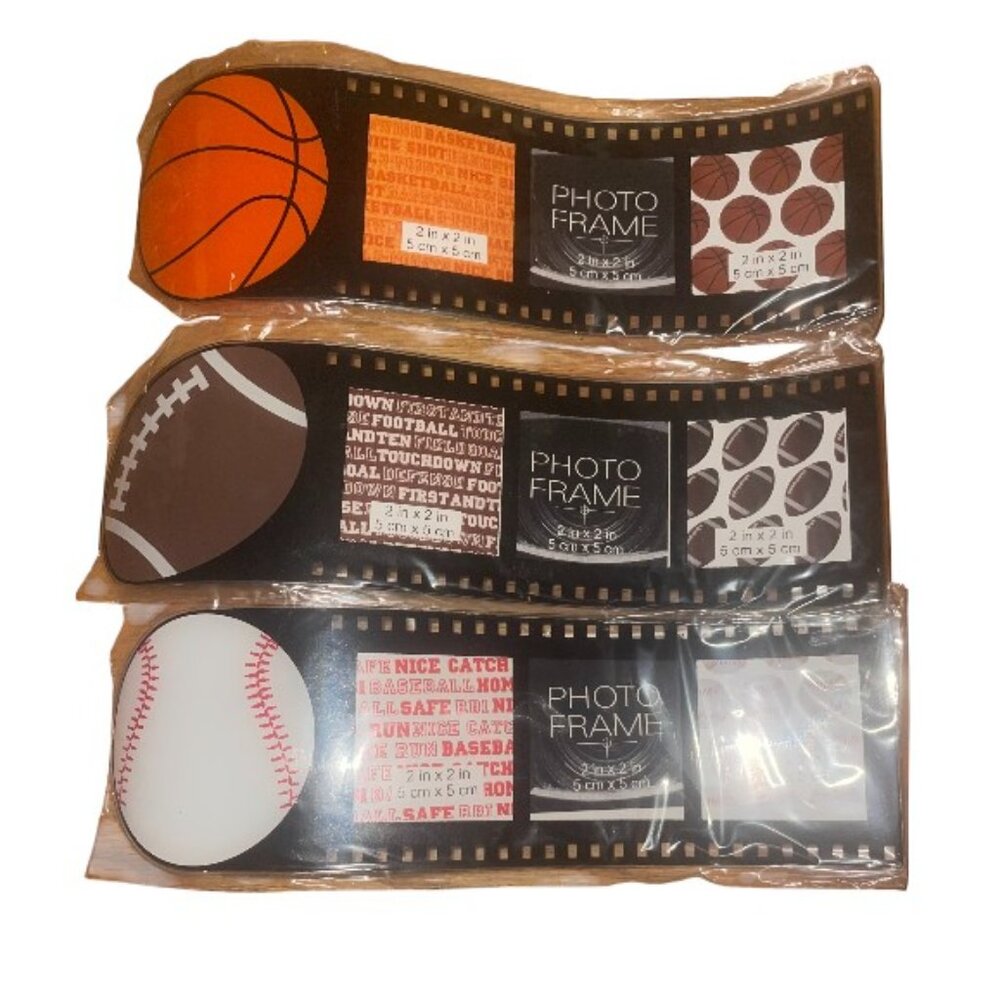 VINTAGE MICHAEL'S SPORTS FILMSTRIP PHOTO FRAME 90’s